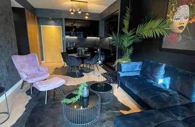 Alquiler de un impresionante apartamento de diseño de 3 habitaciones, 80 m², distrito Belgrade Waterfront, Belgrado, Serbia